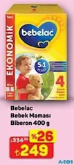 BEBELAC BEBEK MAMASI BİBERON 400 G